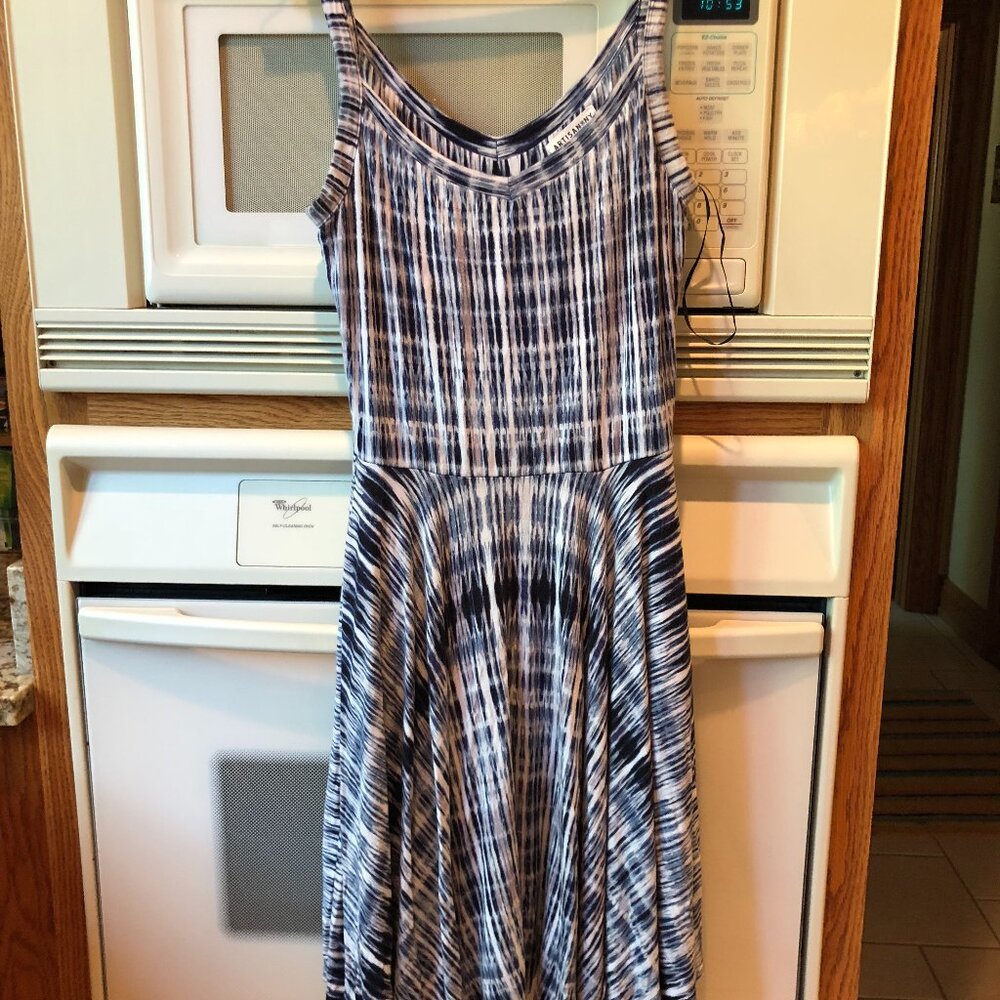 Artisan NY Sundress Small Blue & White Stripes